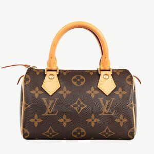 Louis Vuitton Speedy Nano Monogram Canvas Bag